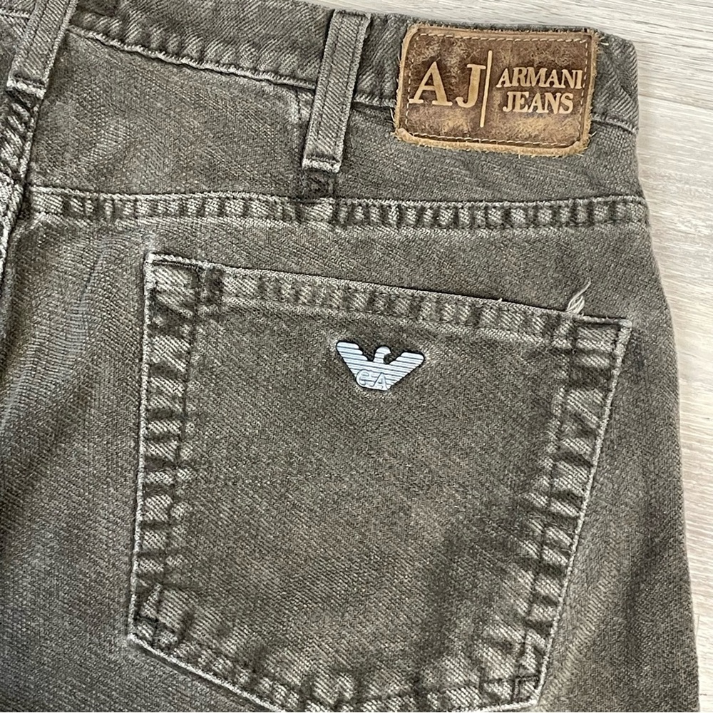 Armani Jeans Men's Charcoal Denim sz 34